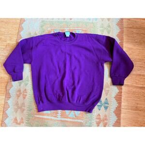 Vintage  Lee Sturdy Sweats Purple Sweatshirt Women's XXL Cotton Blend